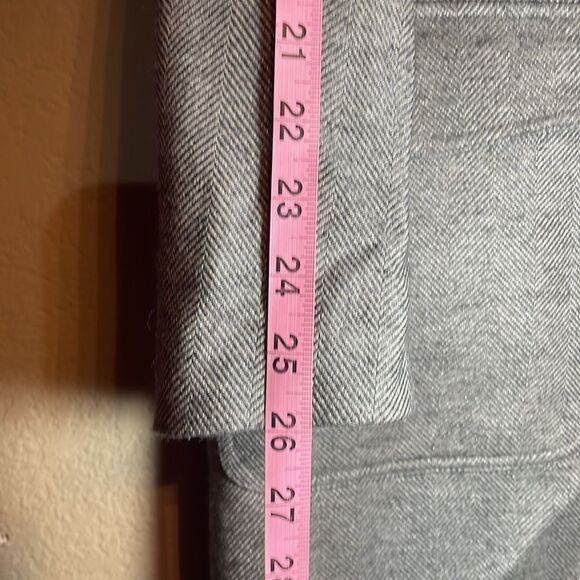 Material London Herringbone Long Coat Formal Dress Pea Coat Winter Formal - Picture 10 of 10